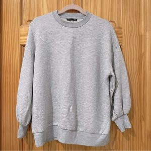 ZARA grey sweater dress